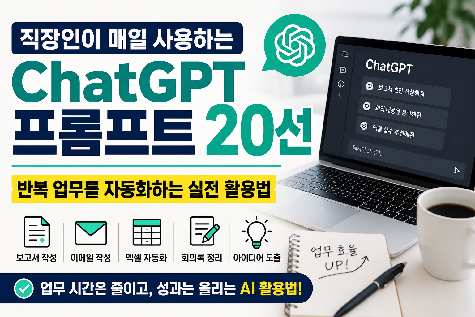 ChatGPT 프롬프트20선